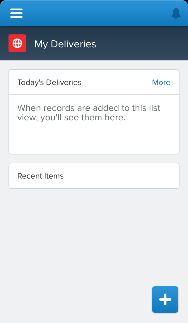 My Deliveries