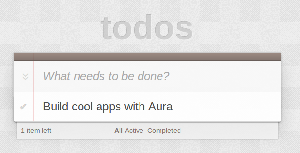 TodoMVC Aura App
