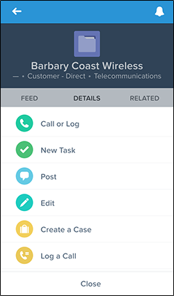 Create a Case Action