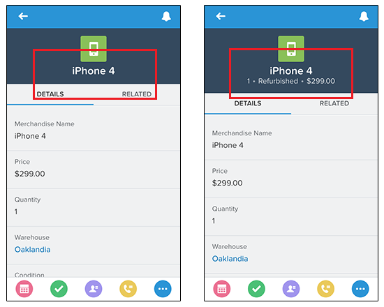 Compact Layout Before and After