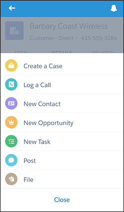 Create a Case Action