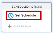 Set Schedule