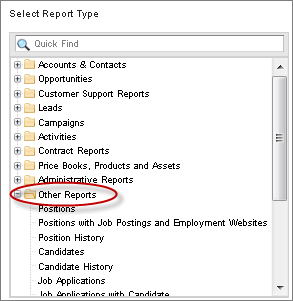 Difference between reports and report types in salesforce jobs
