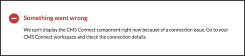 example error message