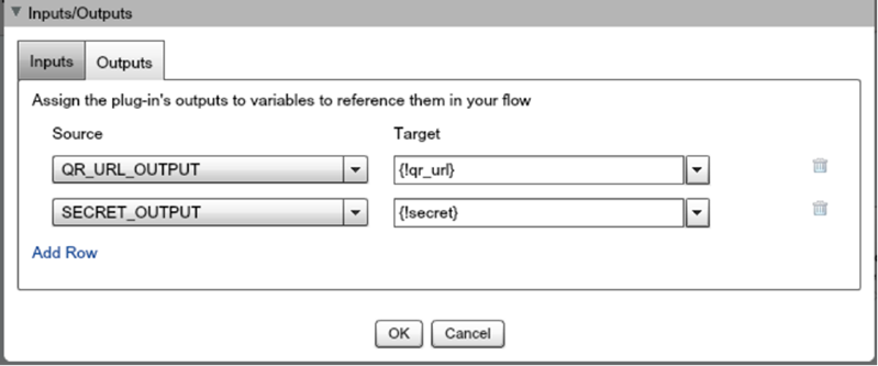 TOTP plugin outputs