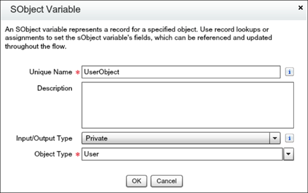 define an SObject variable