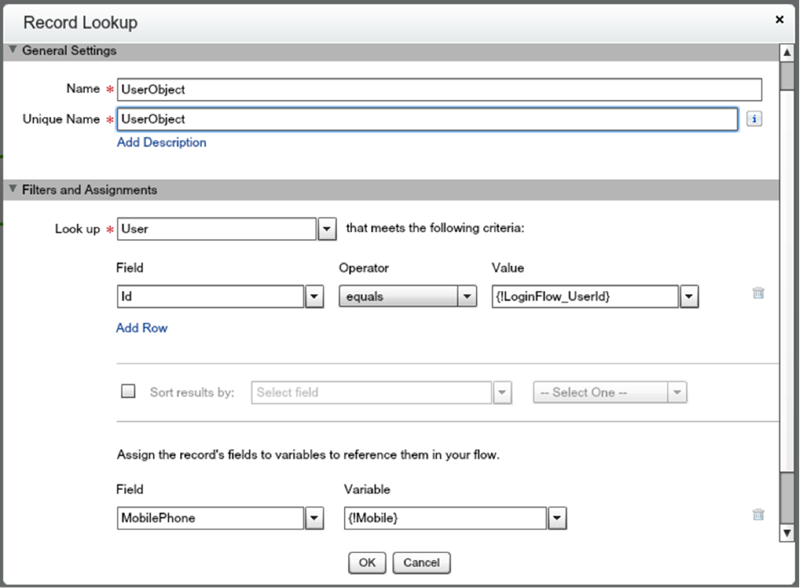 Creating a record lookup
