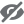 Icon representing hidden status