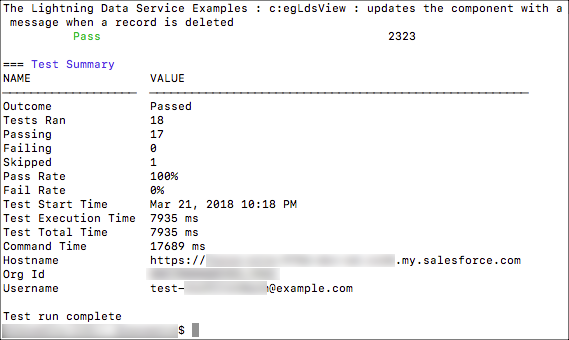 Jasmine example test app