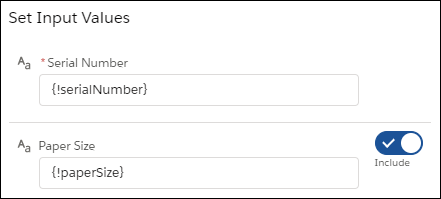 The Apex class's inputs determine what supplies are ordered and for what printer