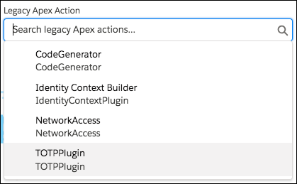 TOTP plugin settings