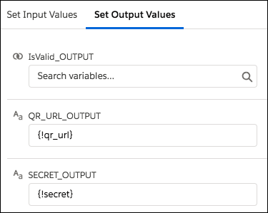 TOTP plugin outputs