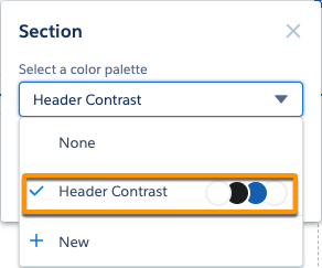 Section properties