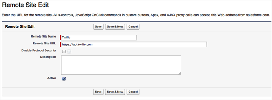 Add the third-party web services URL as a remote site