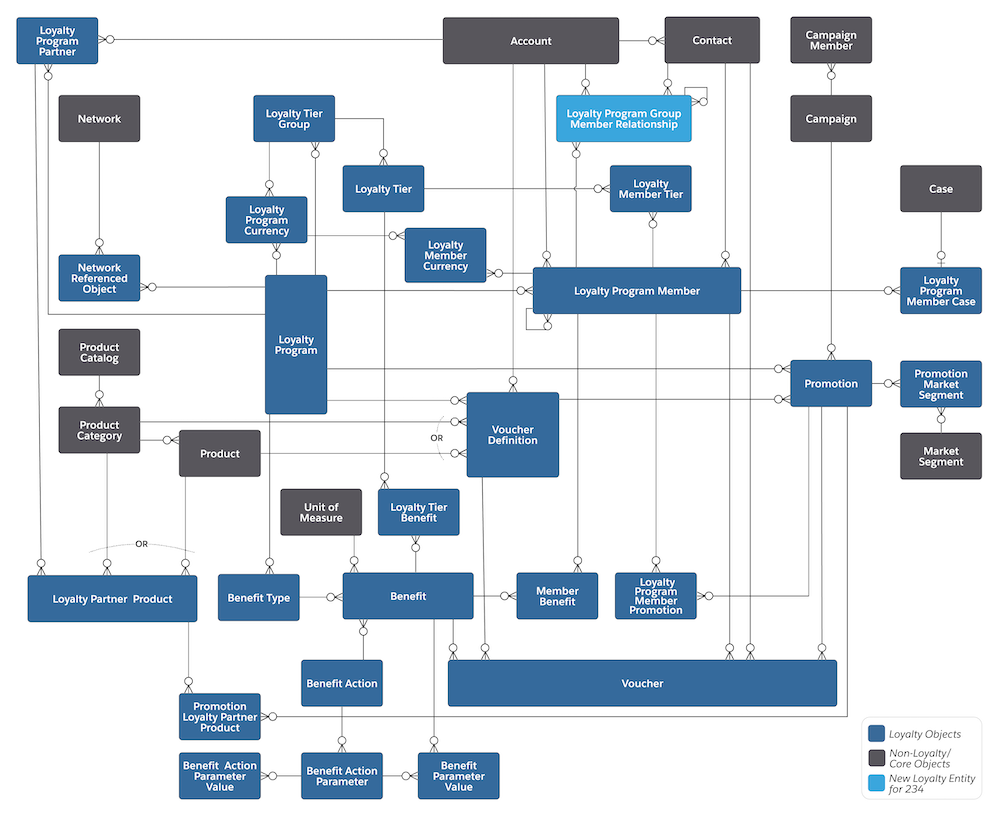 The data model of Loyalty Management