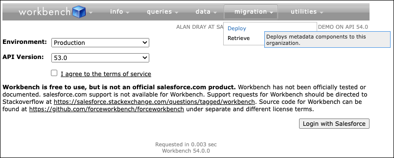 S3 data connector metadata deployment via workbench 