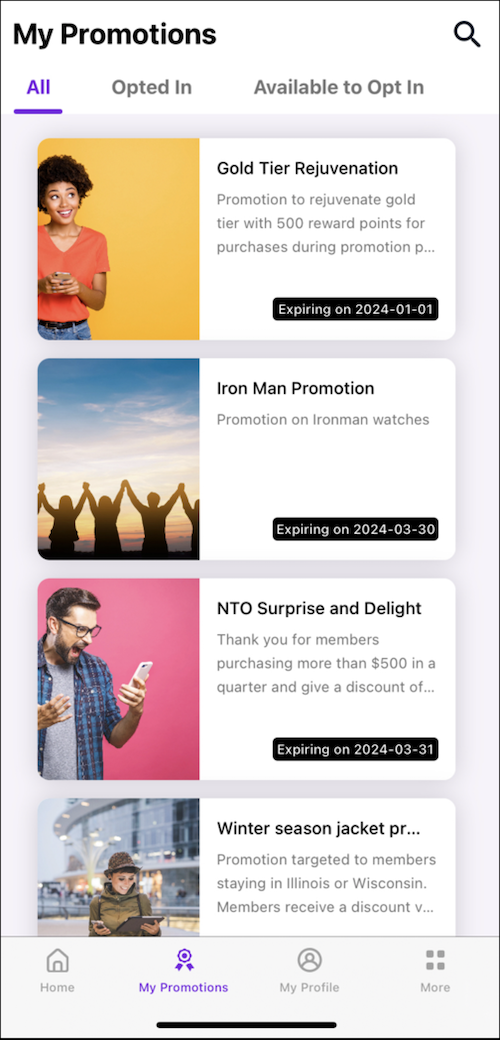 My Promotions