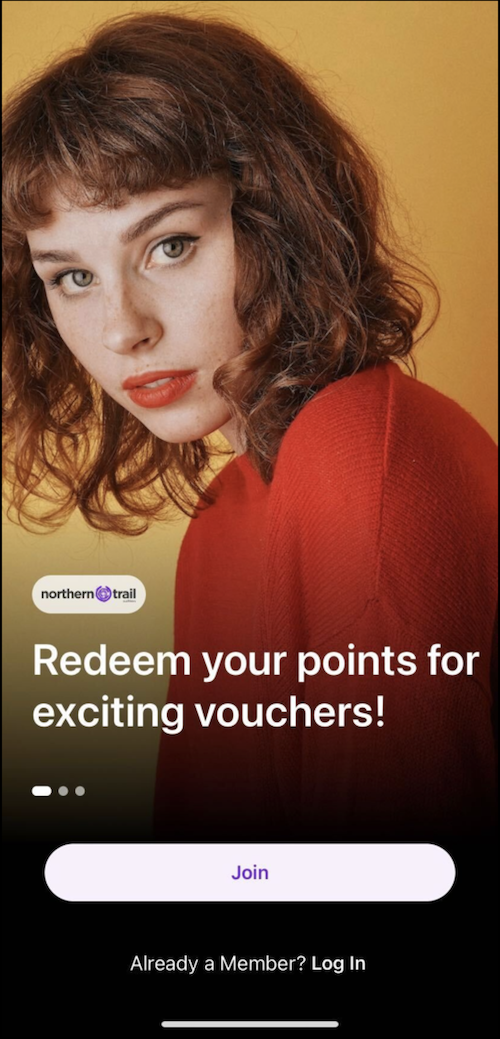 Join or Sign In as a Member to the Sample App