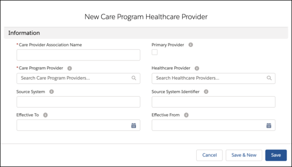 Associate healthcare provider with care program provider