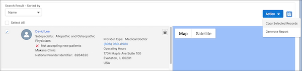 Share Provider Search Results