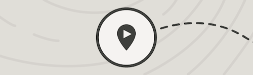 Play button in a circle