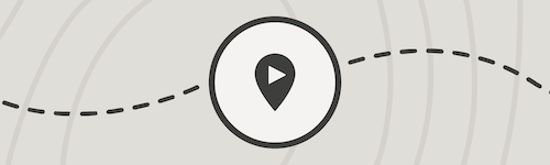 Play button in a circle