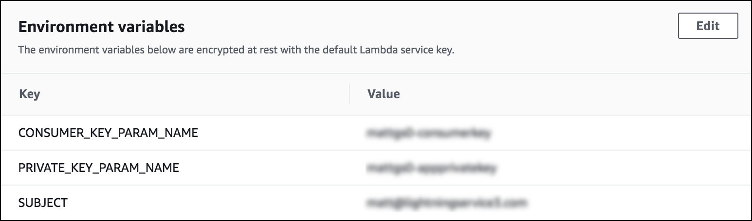 Set Up OAuth in the AWS Lambda Function | Service Cloud Voice ...