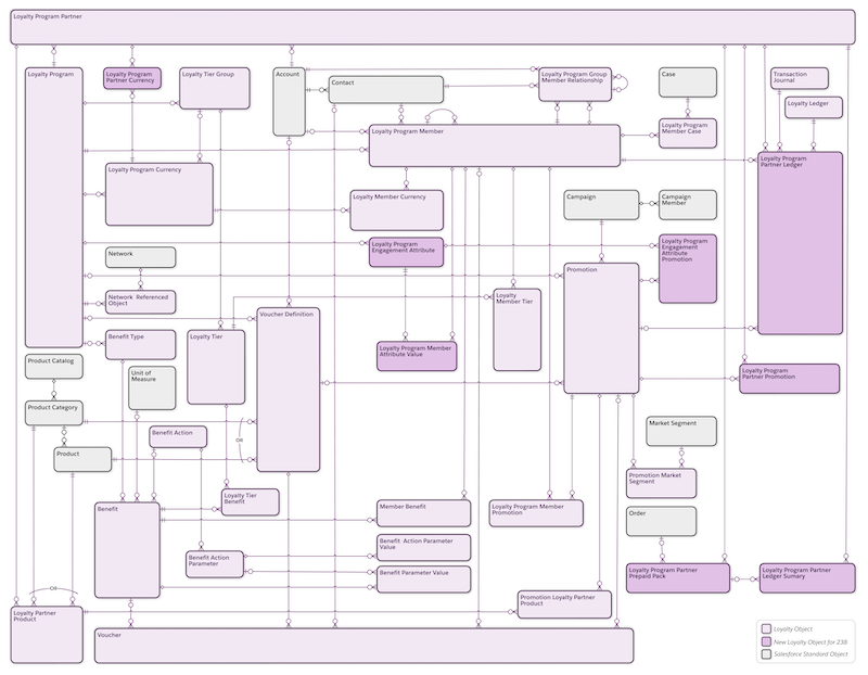 The data model of Loyalty Management