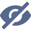 Icon representing hidden status