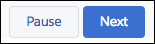 A custom flow footer
