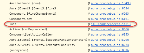 browser console stack trace