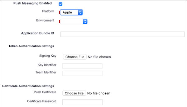 Expanded Settings Dialog