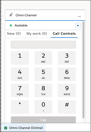 Rep call controls