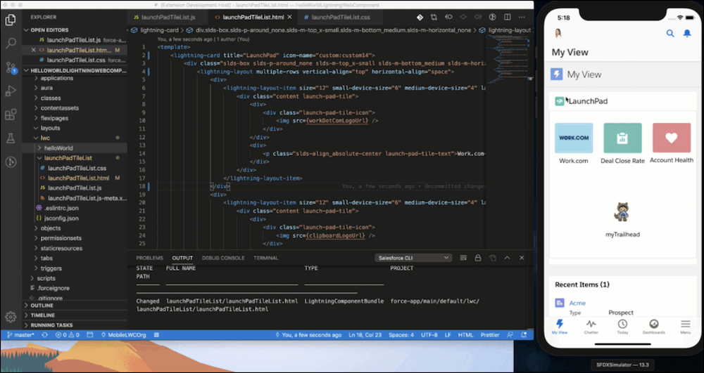 Preview components using virtual device builds