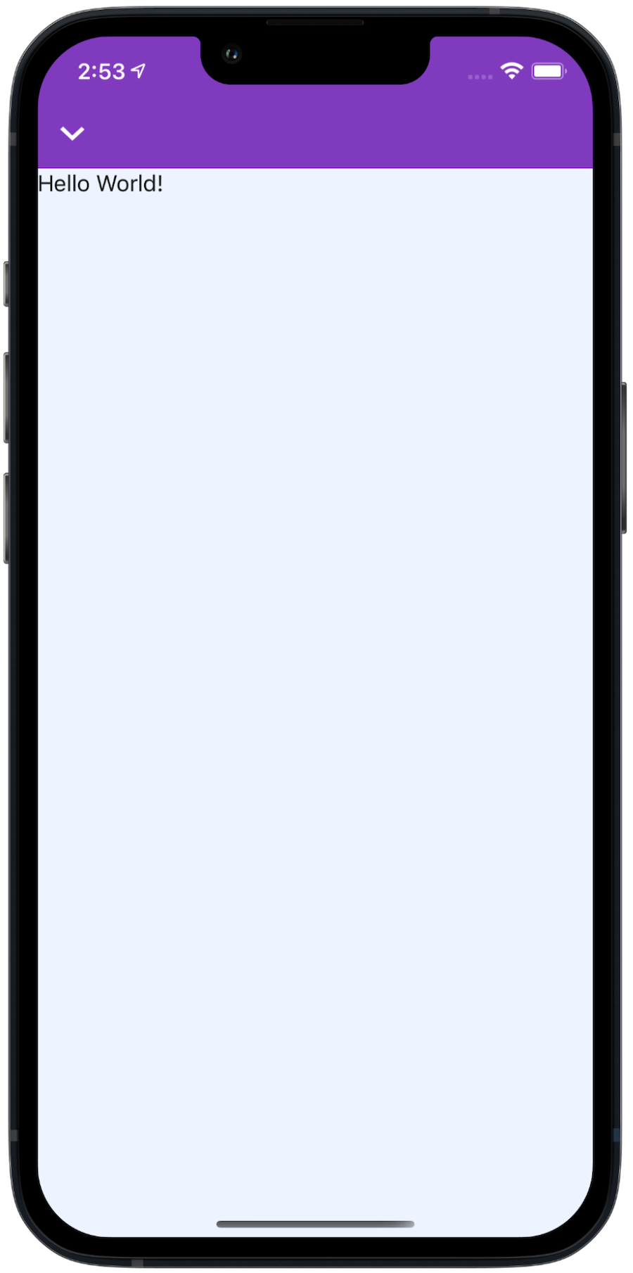 Custom LWC action on iOS