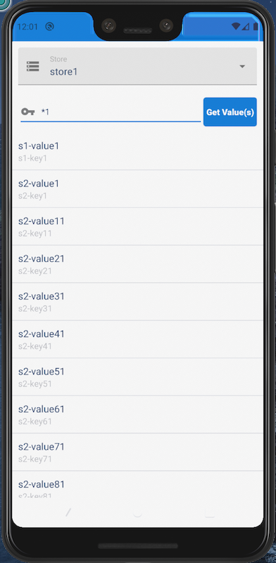 Inspect Key-Value Store tool on Android