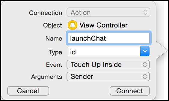Chat view controller