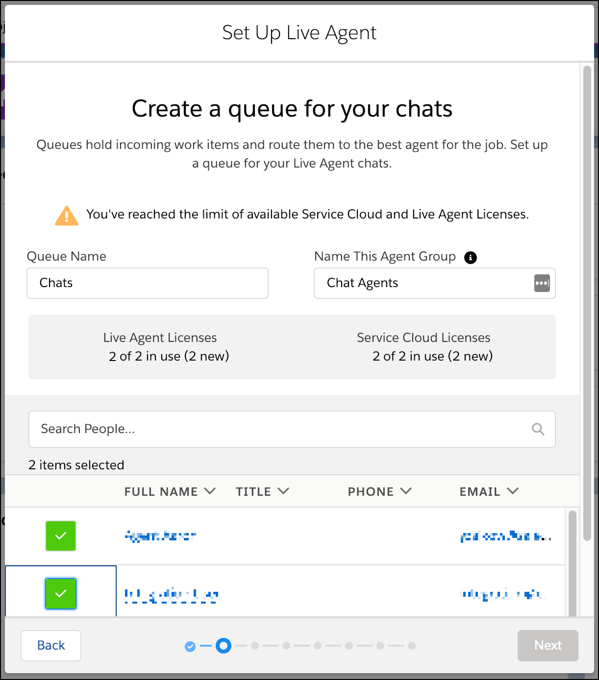 Create queue