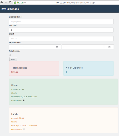 スタンドアロンアプリケーションは Salesforce データにアクセスできますが、force:editRecord などのイベントにはアクセスできません。