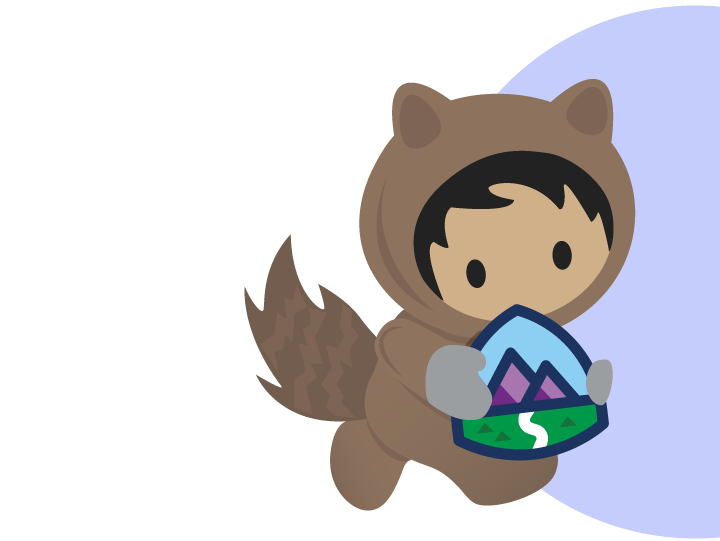 Astro Holding the Trailhead Icon