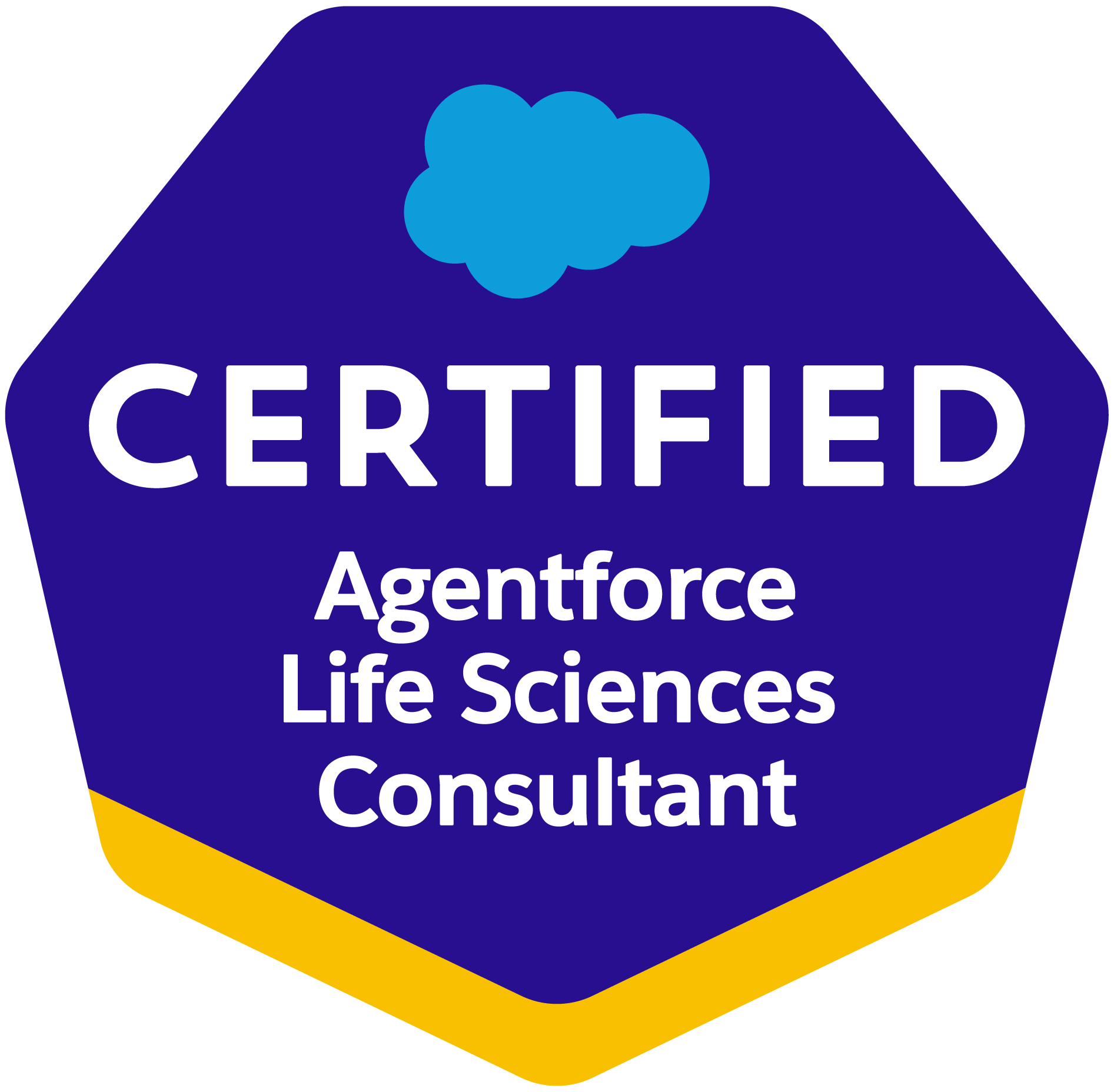 Logo for Salesforce Certified Professional