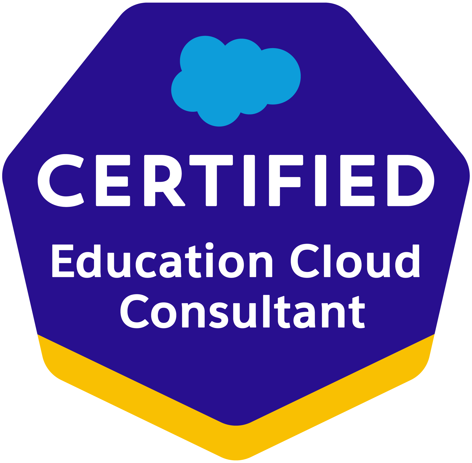 Logo for Salesforce Certified Professional